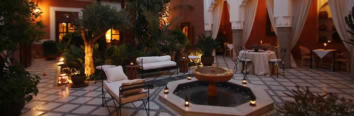 Ryad Agdid-Patio rental Marrakech